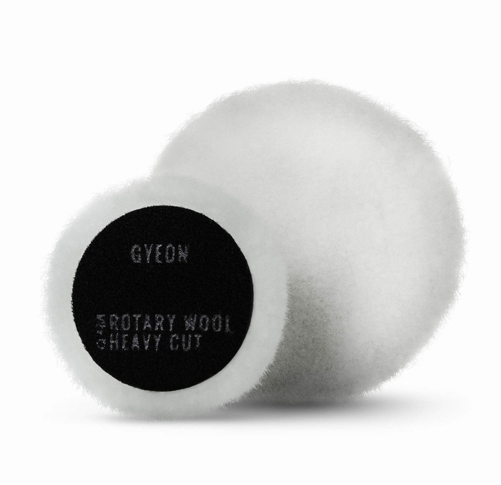 Phớt lông cừu đánh bóng đồng tâm GYEON Q2M Rotary Wool Heavy Cut 130 mm